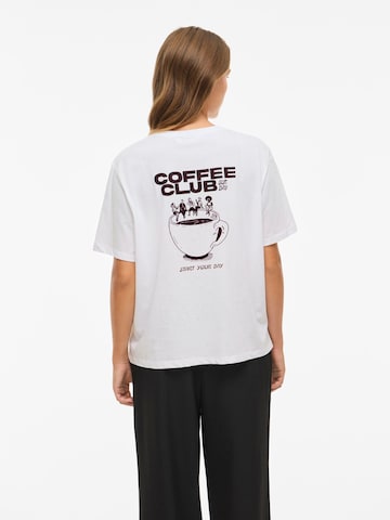 T-shirt 'VISage' VILA en blanc : devant