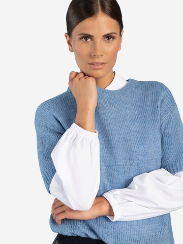 Pull-over MORE & MORE en bleu
