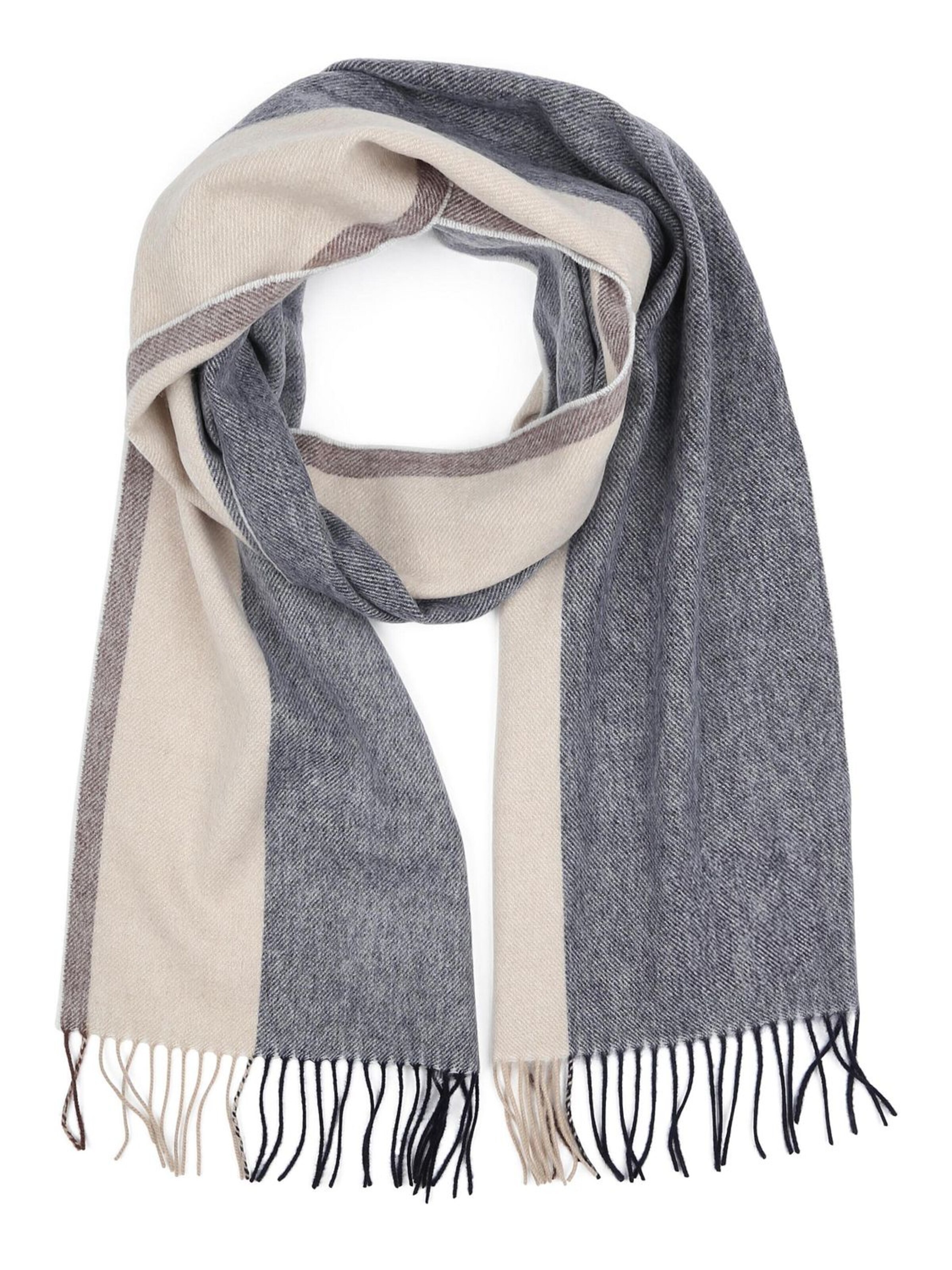 Profuomo Scarf in Beige: front
