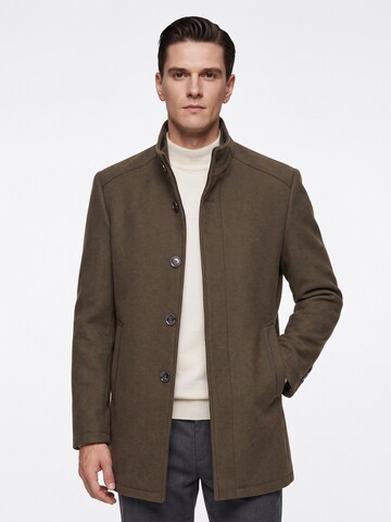 ALLTHEMEN Winterjas 'Winterkern' in Groen: voorkant