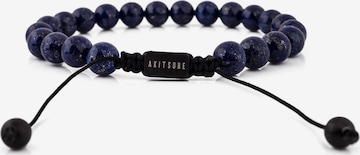 Akitsune Armband 'Venatio' in Blau: Vorderseite