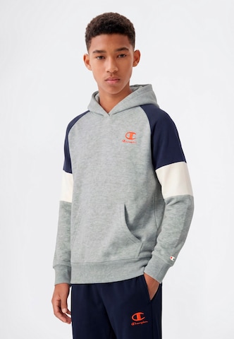 Champion Sweatshirt in Grey: front