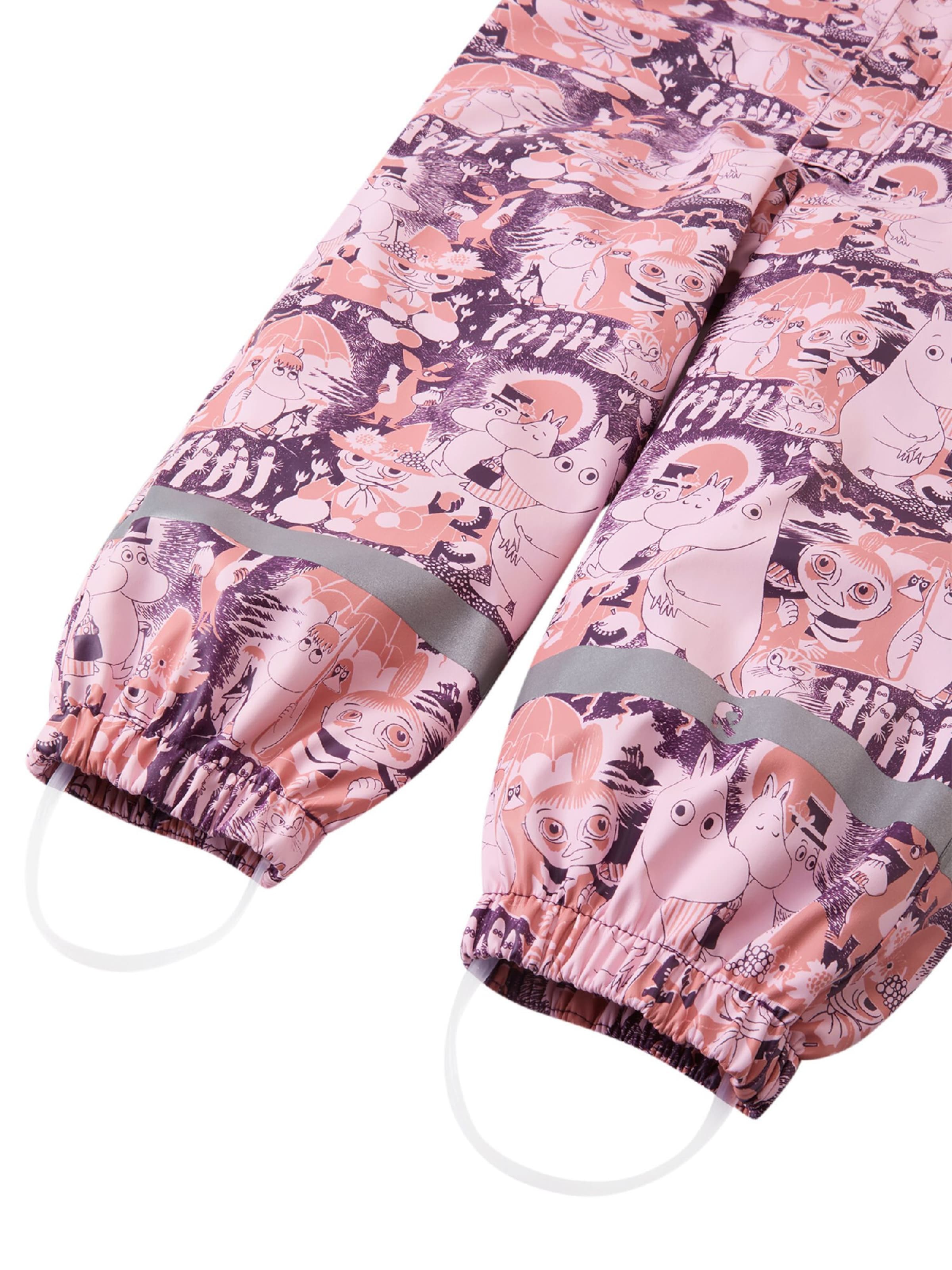 Reima Regenoverall ' Moomin Rapakko ' in Pink