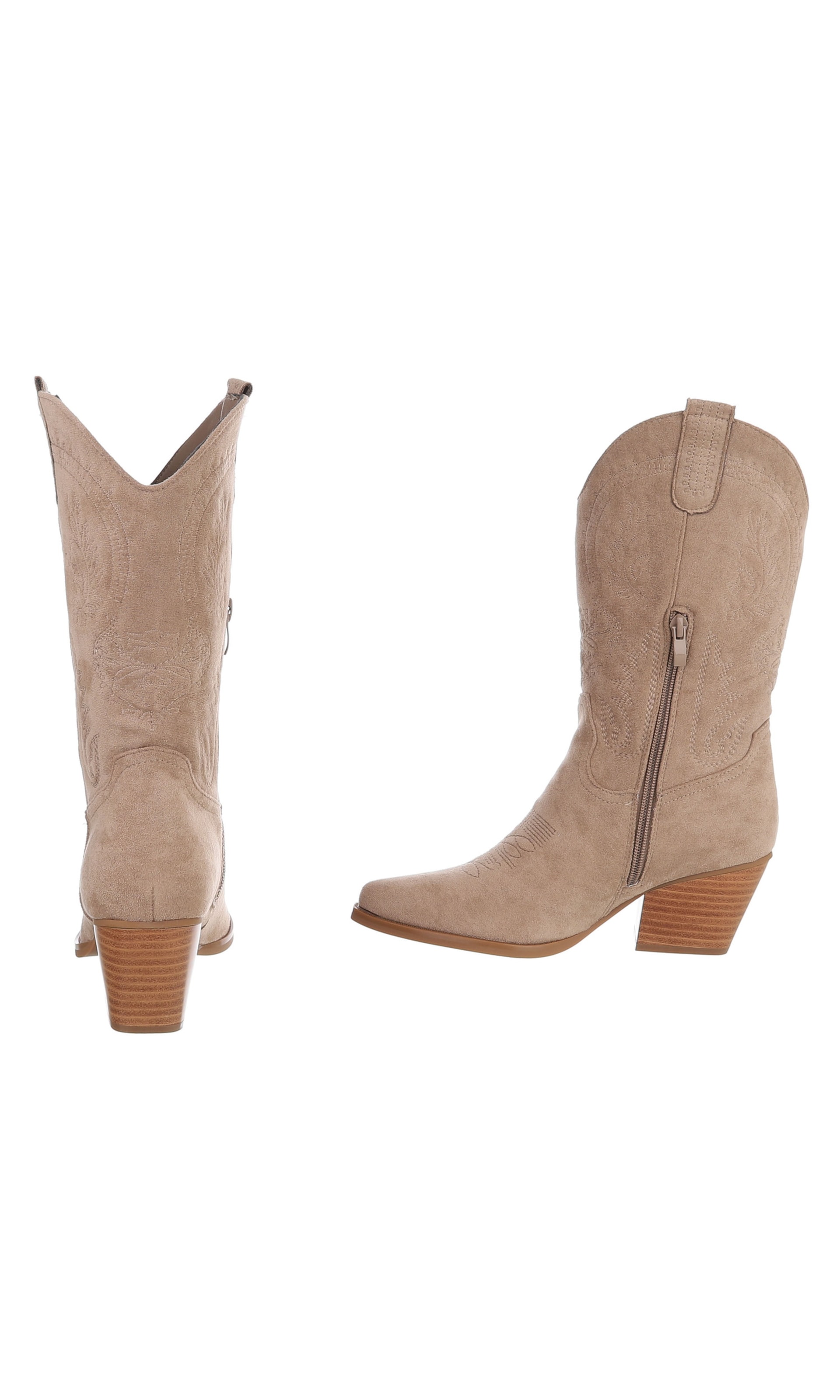 Ital-Design Stiefelette in Braun