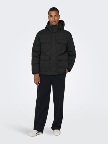 Only & Sons Jacke 'Cedric' in Schwarz