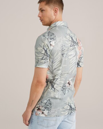 T-Shirt WE Fashion en bleu