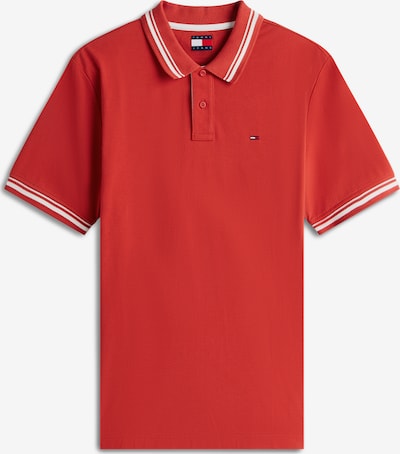 Marškinėliai iš Tommy Jeans, spalva – šviesiai raudona / balta, Prekių apžvalga