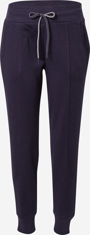 ESPRIT Sportbroek in Blauw: voorkant