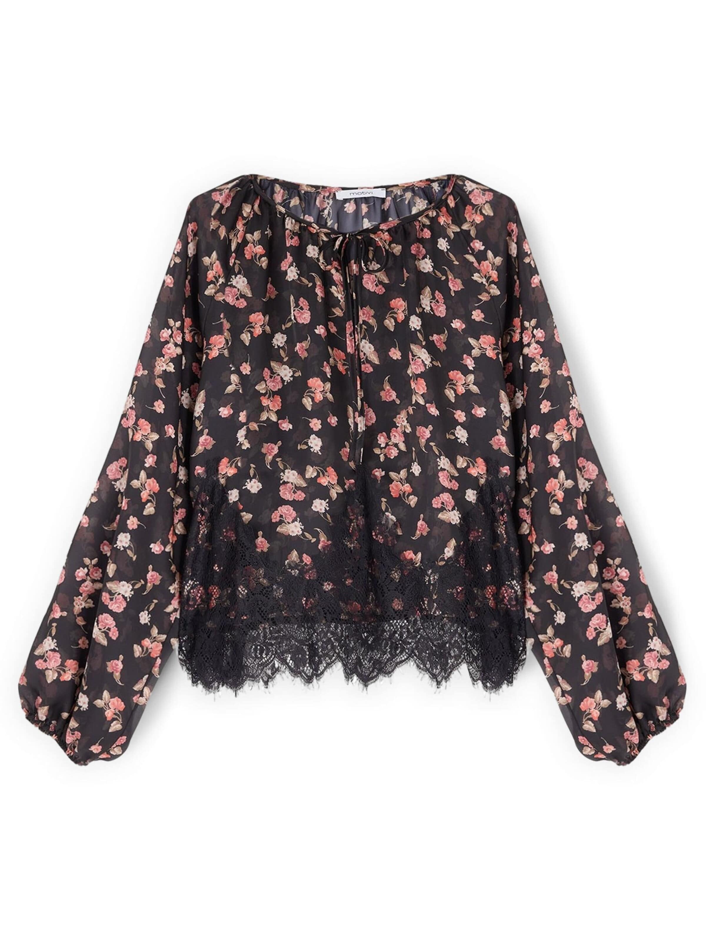 Camicia da donna di MOTIVI in nero: frontale