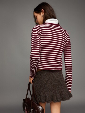 Bershka Kardigán - Červená