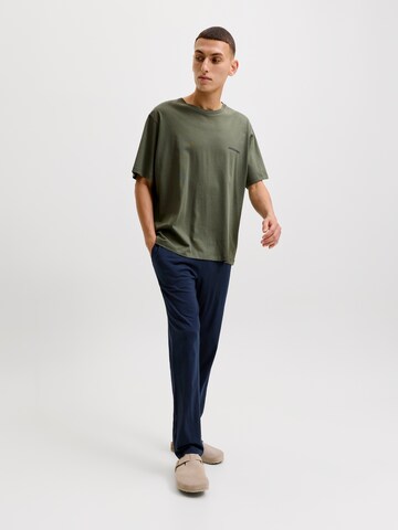 Pijama lungă 'JACEVEREST' de la JACK & JONES pe albastru
