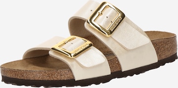 BIRKENSTOCKNatikače s potpeticom 'Sydney' - bijela boja: prednji dio