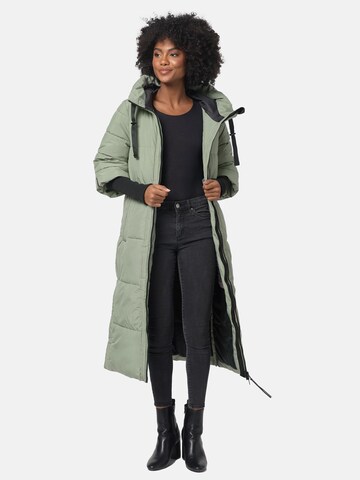 Cappotto invernale 'Ciao Miau XIV' di NAVAHOO in verde