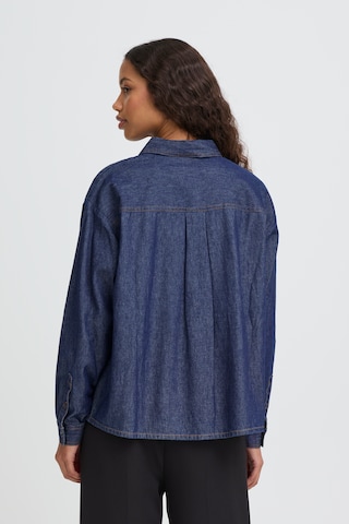 ICHI Shirt in Blauw