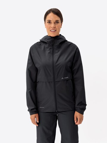 VAUDE Outdoor jacket 'Loamer' in Black: front