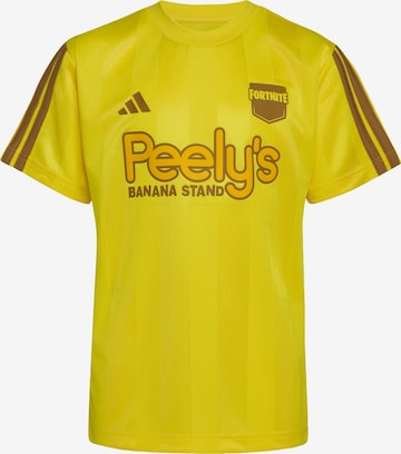 geltona ADIDAS SPORTSWEAR Sportiniai marškinėliai 'Adidas x Fortnite Peely': priekis