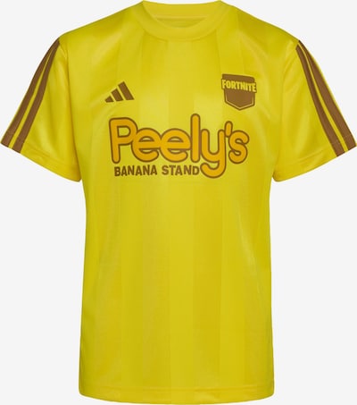 ADIDAS SPORTSWEAR Funktionsshirt 'Adidas x Fortnite Peely' in 116 in braun / gelb / honig, Produktansicht