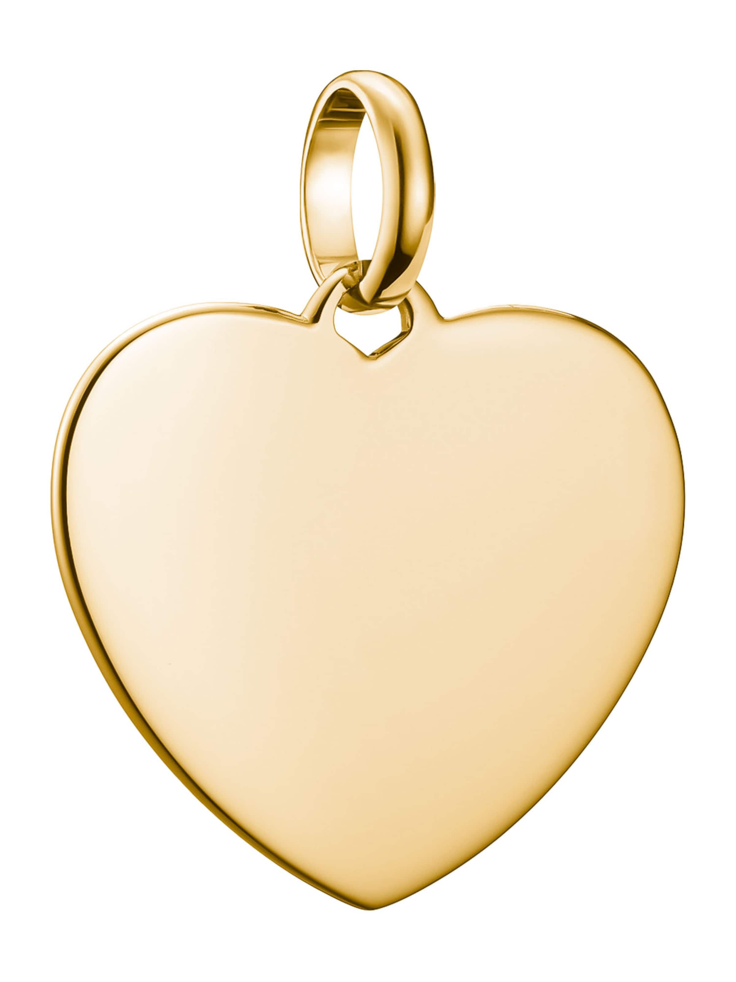 Thomas Sabo Anhänger in Gold: Vorderseite