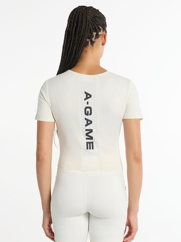 bēšs A-Game T-Krekls 'Lifewear'