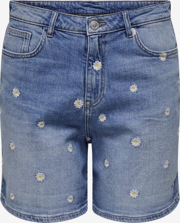 ONLY Regular Jeans in Blauw: voorkant