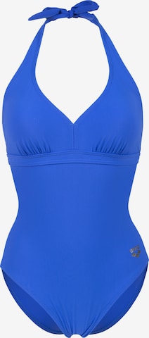 ARENA Bustier Muotoileva uimapuku 'SHAPEWEAR ALESSIA B-CUP' värissä sininen: etupuoli