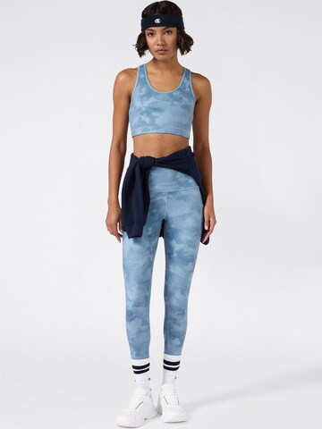 Champion Authentic Athletic Apparel Бюстие Спортен сутиен в синьо