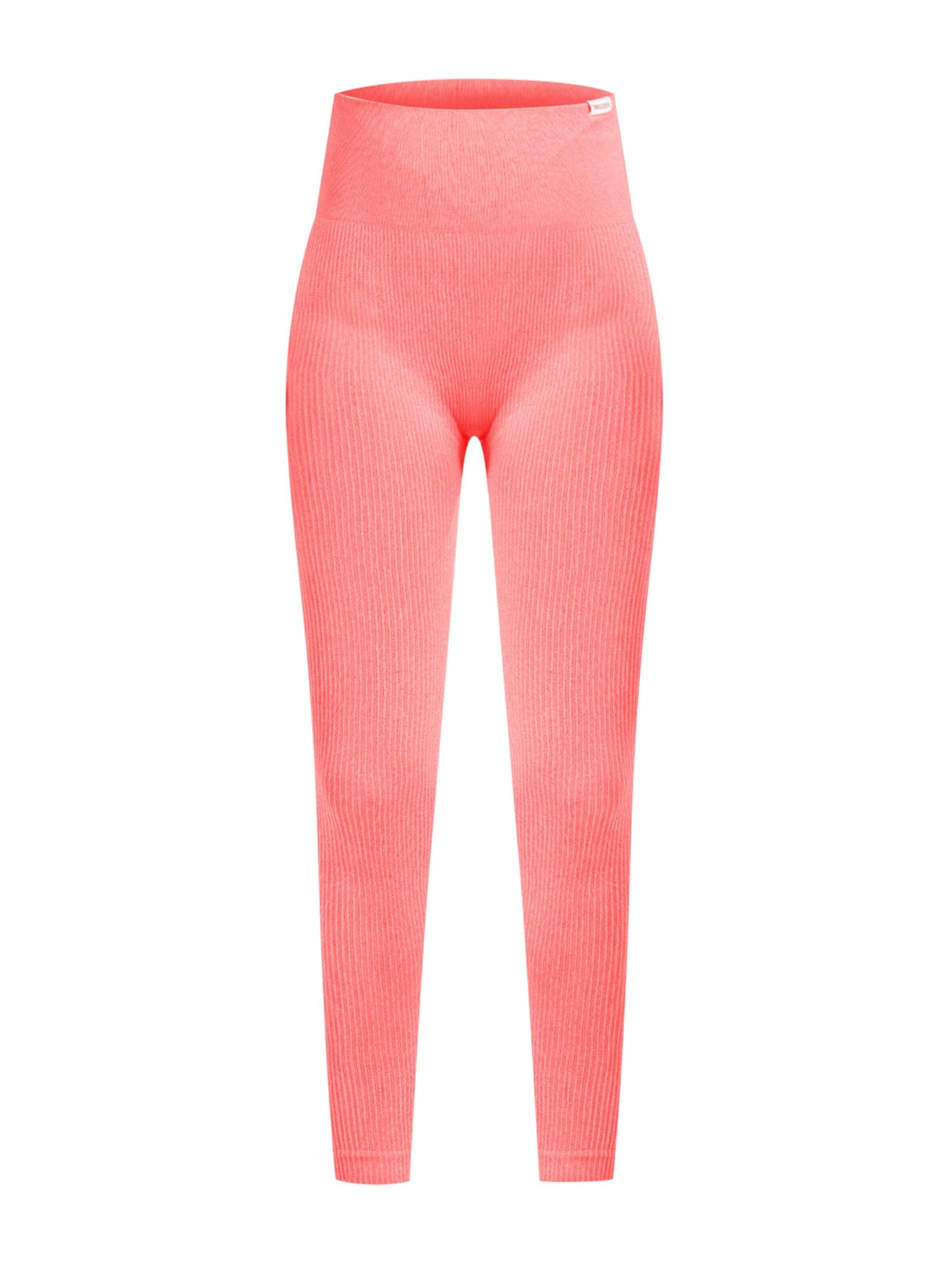 Smilodox Amaze Ripp Compressive Leggings in Pink: Vorderseite