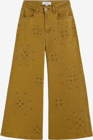 Largi Jeans ' ' de la Scalpers pe galben: față