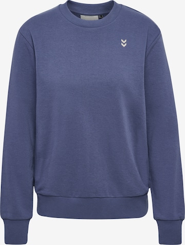Hummel Sweatshirt 'Pulse' in Blauw: voorkant