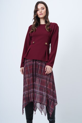 Camicia da donna di Trend Alaçatı Stili in rosso: frontale