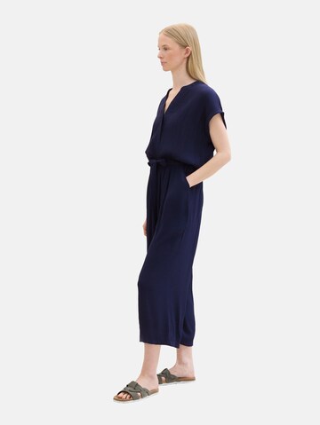 TOM TAILOR Jumpsuit in Blauw