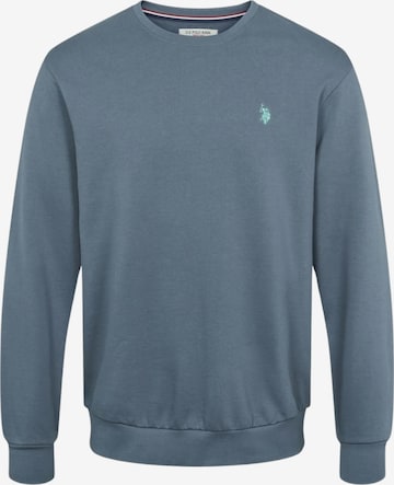 U.S. POLO ASSN. Sweatshirt 'Hugo' in Blau: Vorderseite