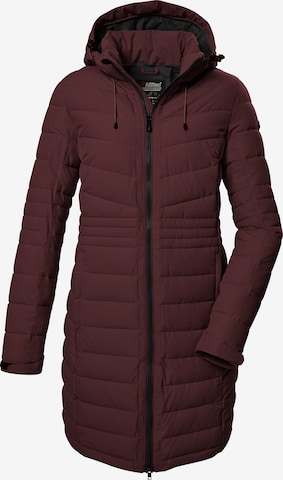 KILLTEC Mantel in Rot: Vorderseite