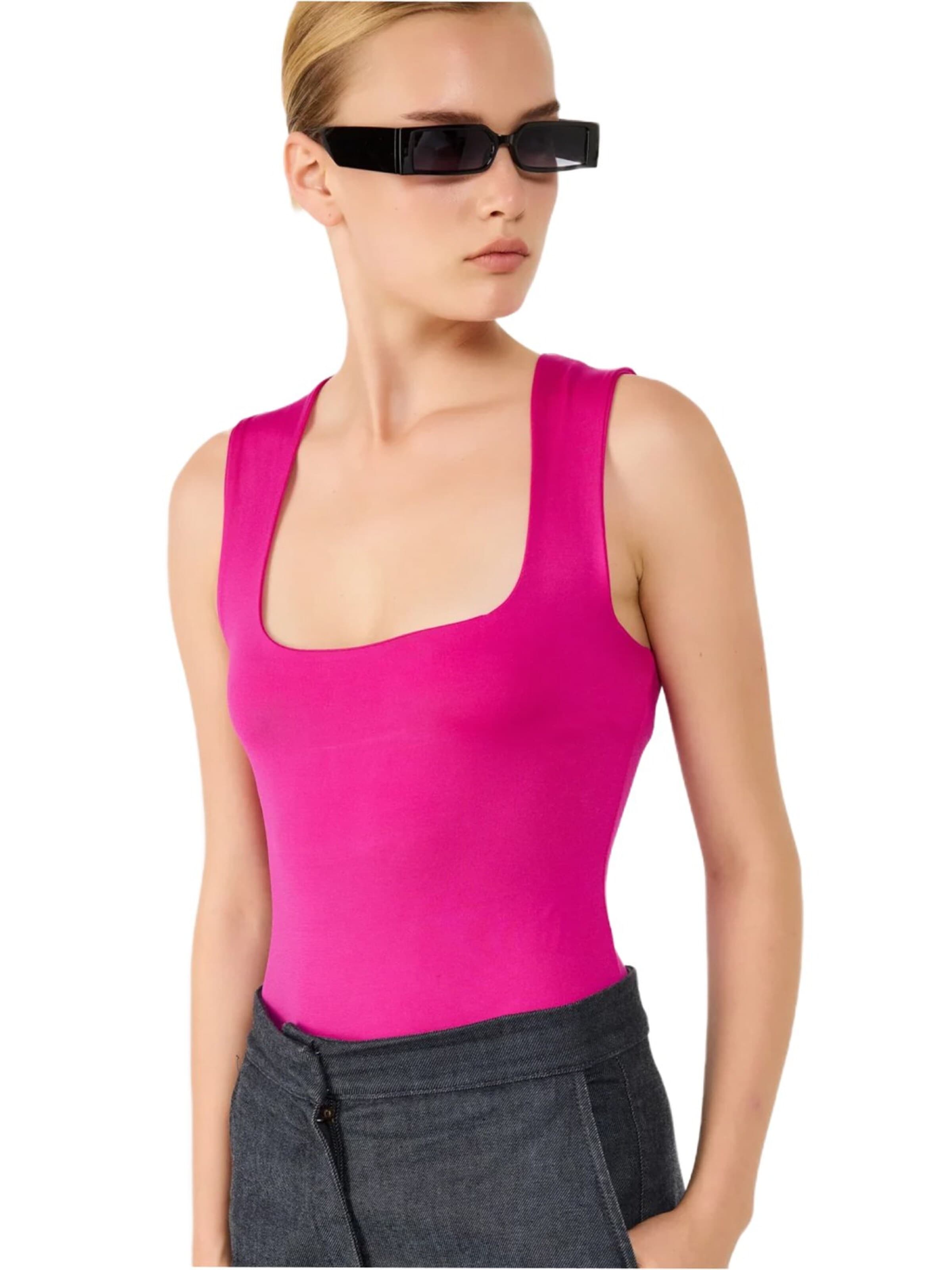 No Matter What Shirt bodysuit in Pink