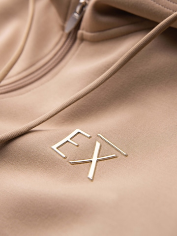 Sweat-shirt Ombre en beige