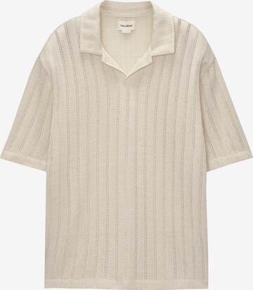 Pull&Bear Pullover i beige: forside