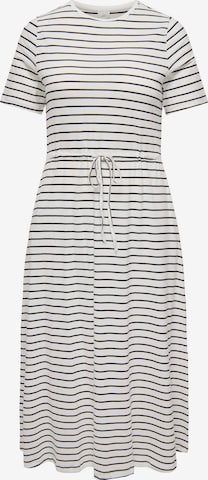 ONLY Carmakoma Obleka 'CARBLOOM' | bela barva: sprednja stran