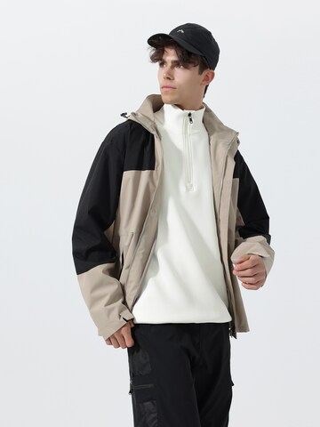 Youthup Outdoor jacket in Brown