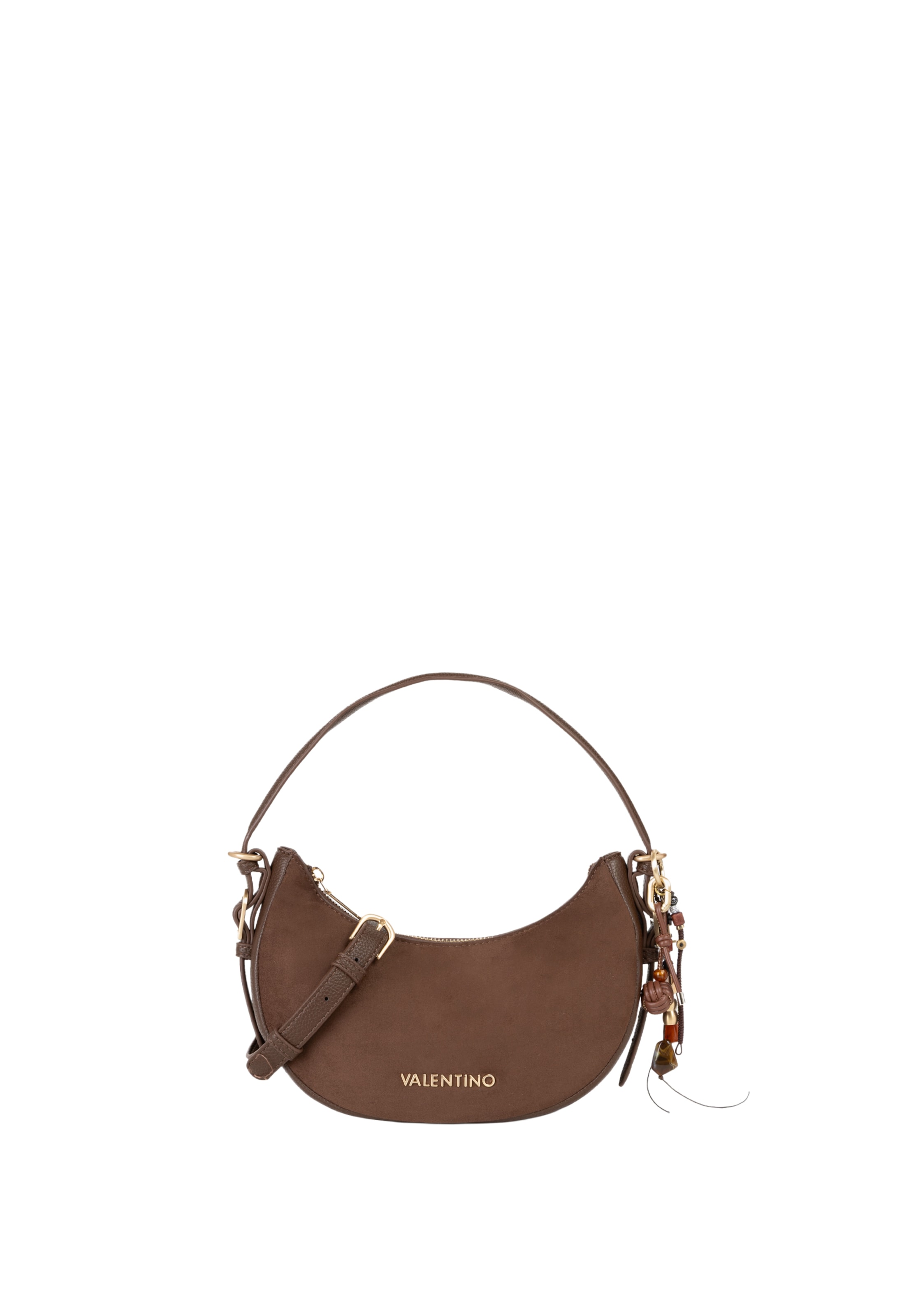 VALENTINO - Bolso de hombro 'WINNIE WINTER' en marrón: frente