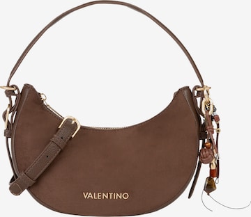 VALENTINO Schultertasche 'Winnie Winter' in Braun: Vorderseite