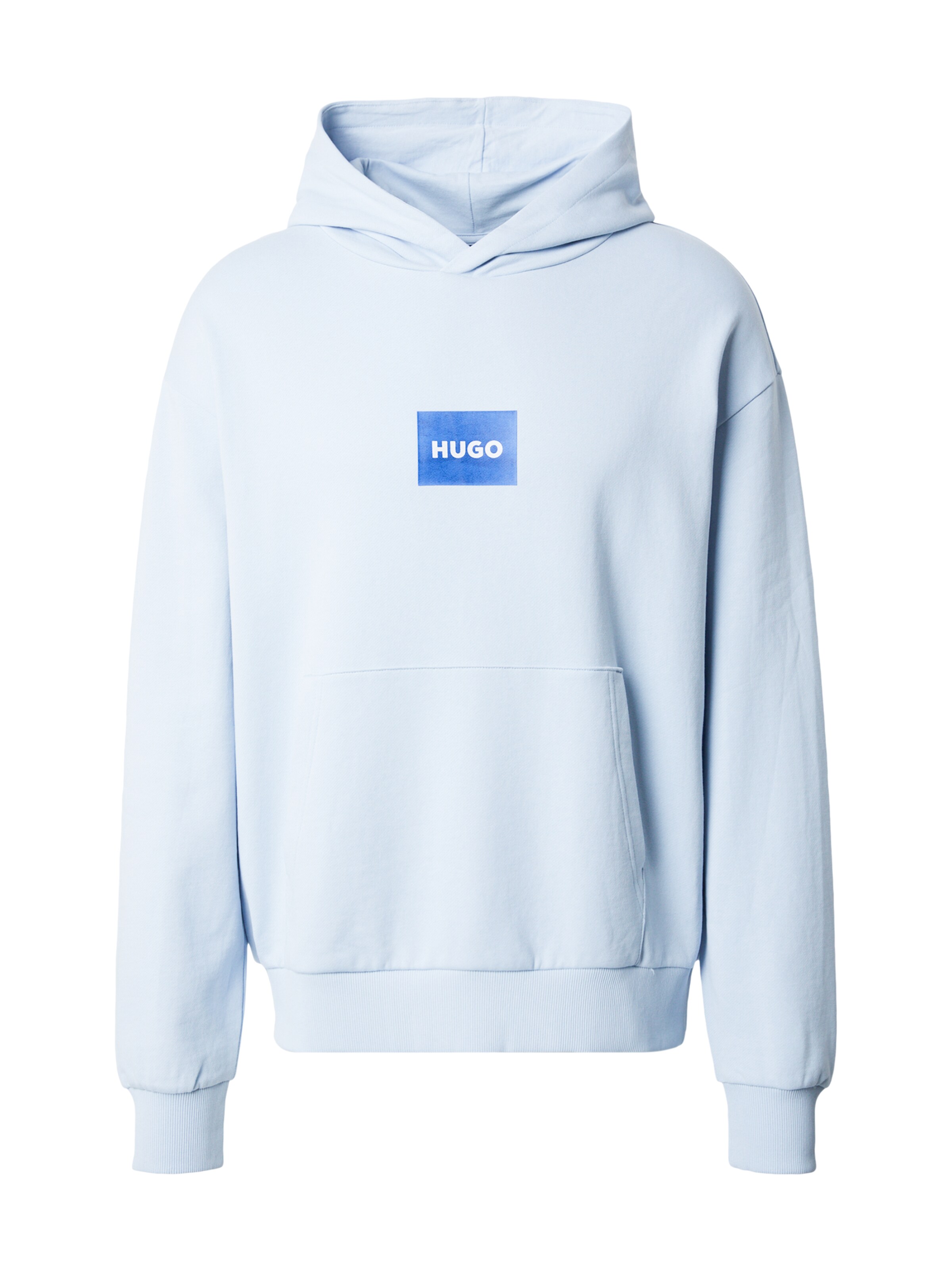 HUGOSweater majica 'Nayohood' - plava boja: prednji dio