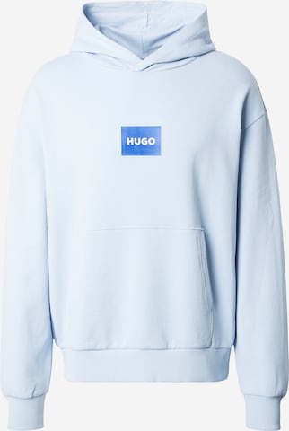 HUGOSweater majica 'Nayohood' - plava boja: prednji dio