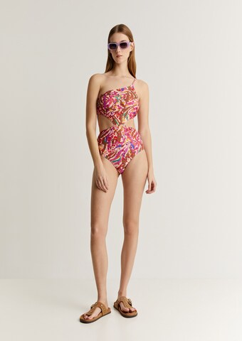 Scalpers Swimsuit in Red: front