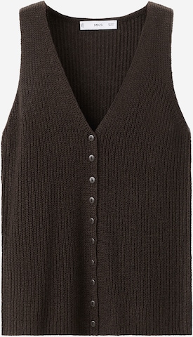 MANGO Mellény 'JAZMIN' - barna: elől