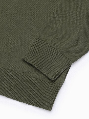 Ombre Pullover in Grün