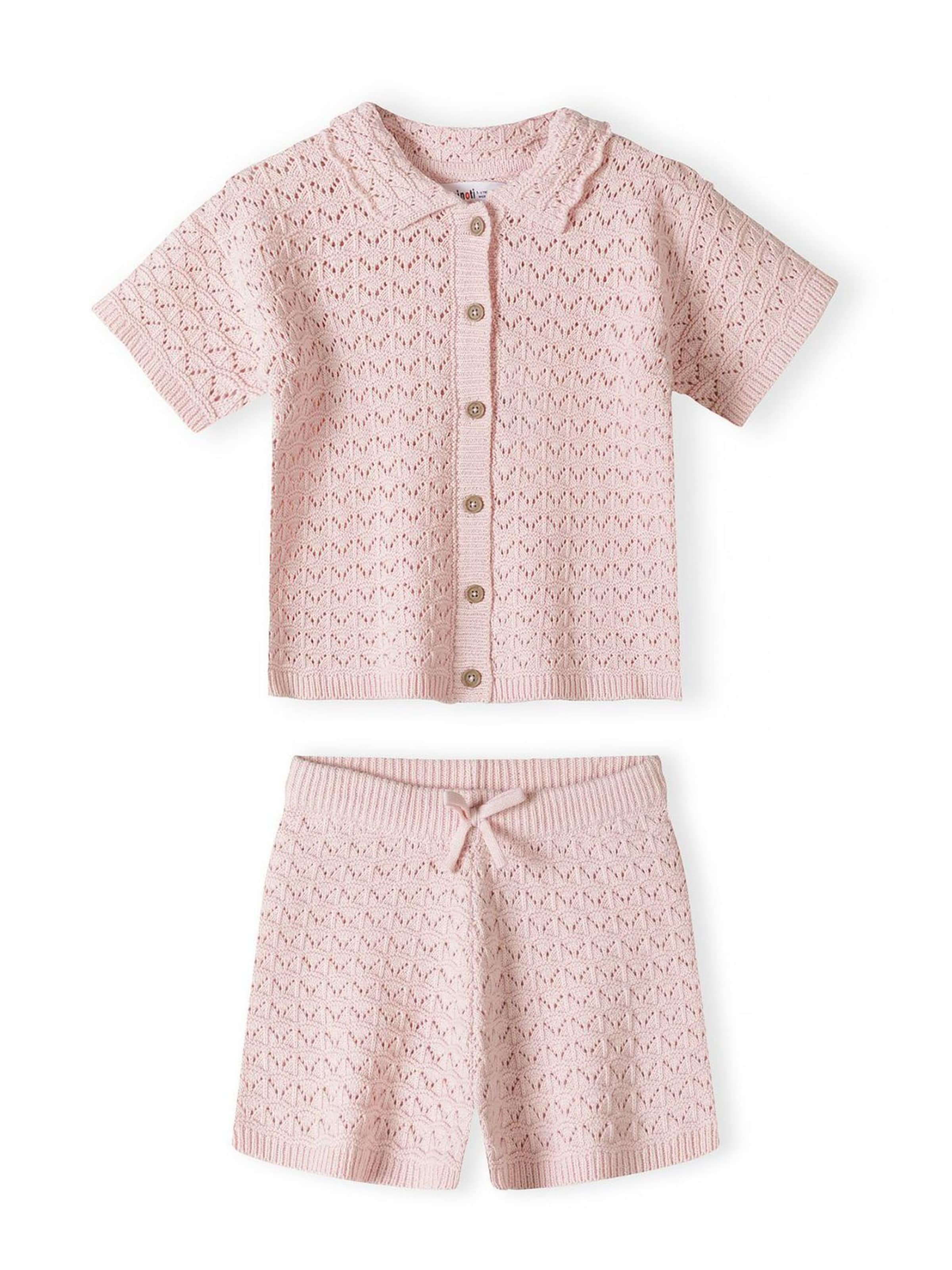 Set MINOTI en rose : devant