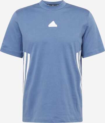 ADIDAS SPORTSWEAR Функционална тениска в синьо: отпред