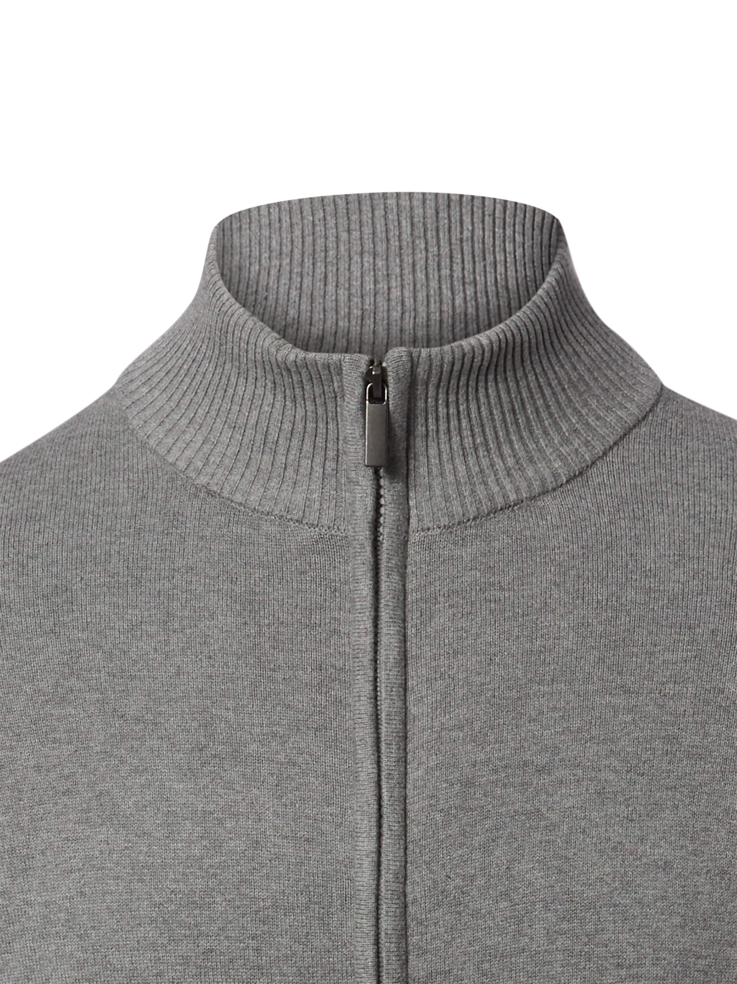 Nils Sundström Strickjacke in Grau