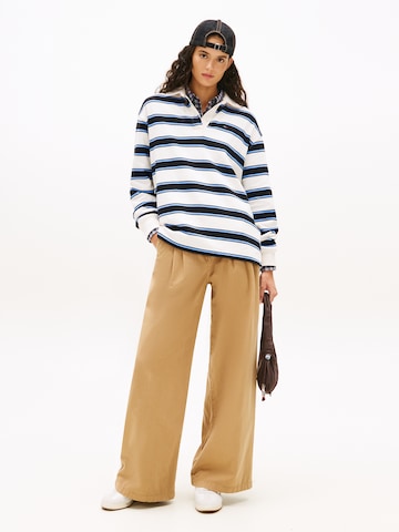 Sweat-shirt Tommy Jeans en blanc