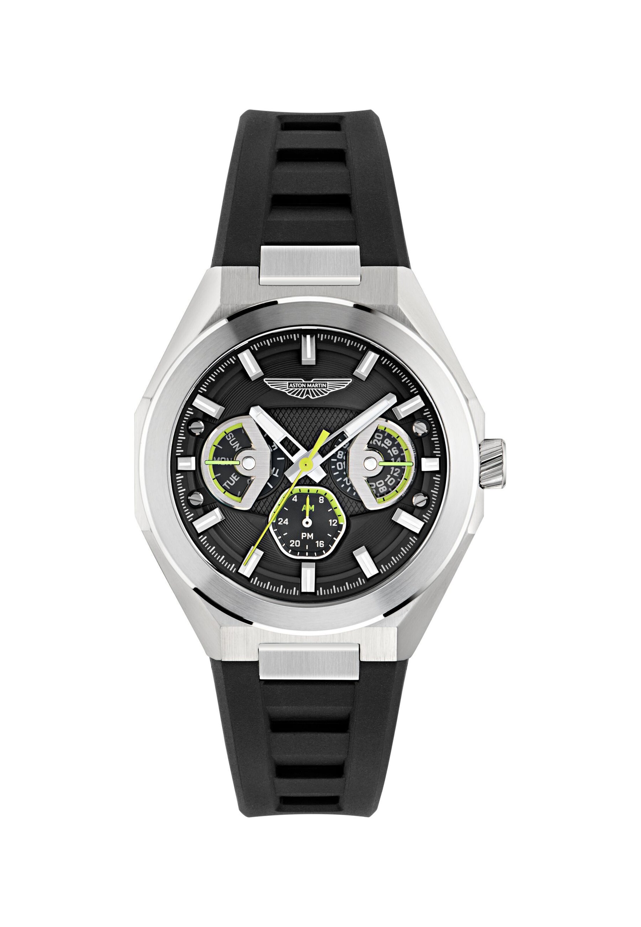 Aston Martin Uhr in Schwarz